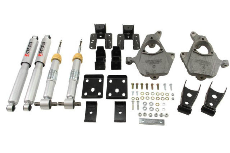 Belltech LOWERING KIT 2014 Chevy/GMC Silverado/Sierra All Cabs 2WD 2in Front/4in Rear w/ Shocks 986SP