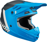 THOR Youth Sector Helmet - Chev - Blue/Light Gray - Medium 0111-1476