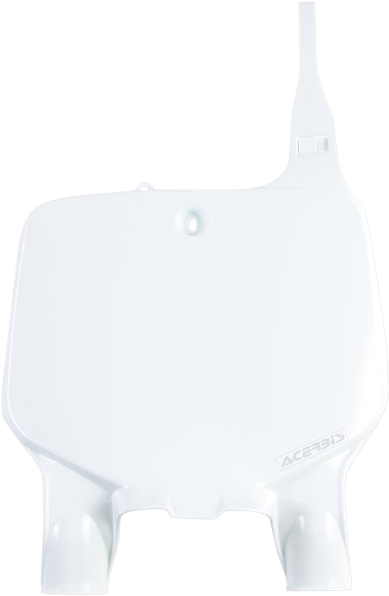 ACERBIS Front Number Plate - White KX 125/250/500 1996-2002 2042300002