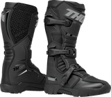 THOR Blitz XR Trail Boots - Black/Gray - Size 8 3410-3128