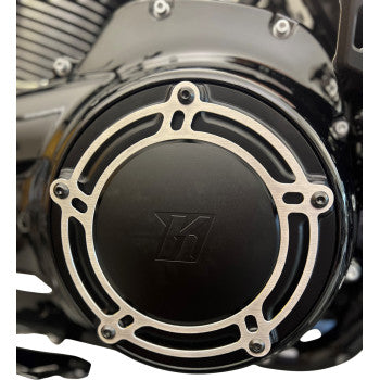 KODLIN USA NXL Derby Cover - Black - M8 Touring K25409