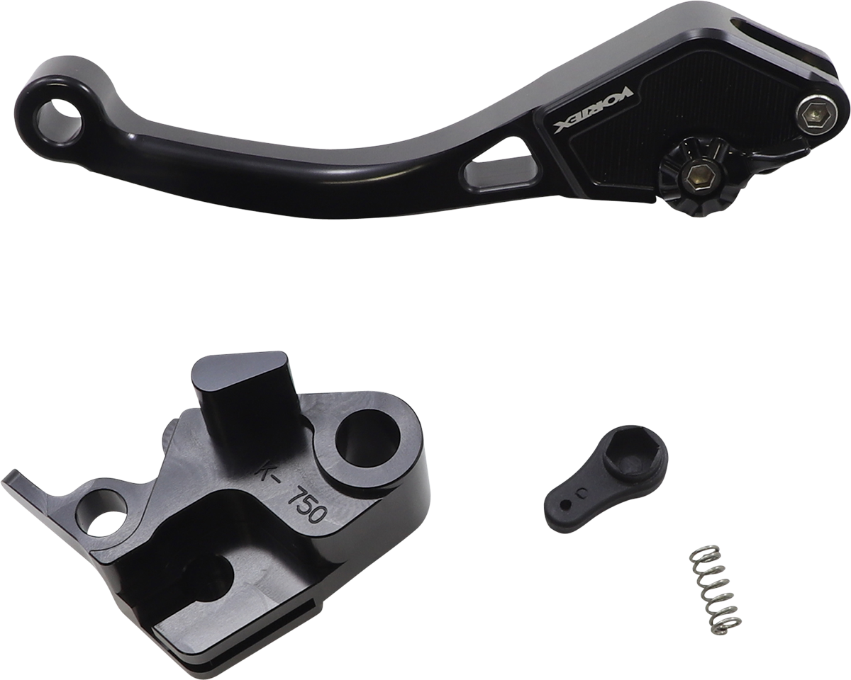 VORTEX Clutch Lever - Short - Black N/F 18 EX400> 06131186 LVC548