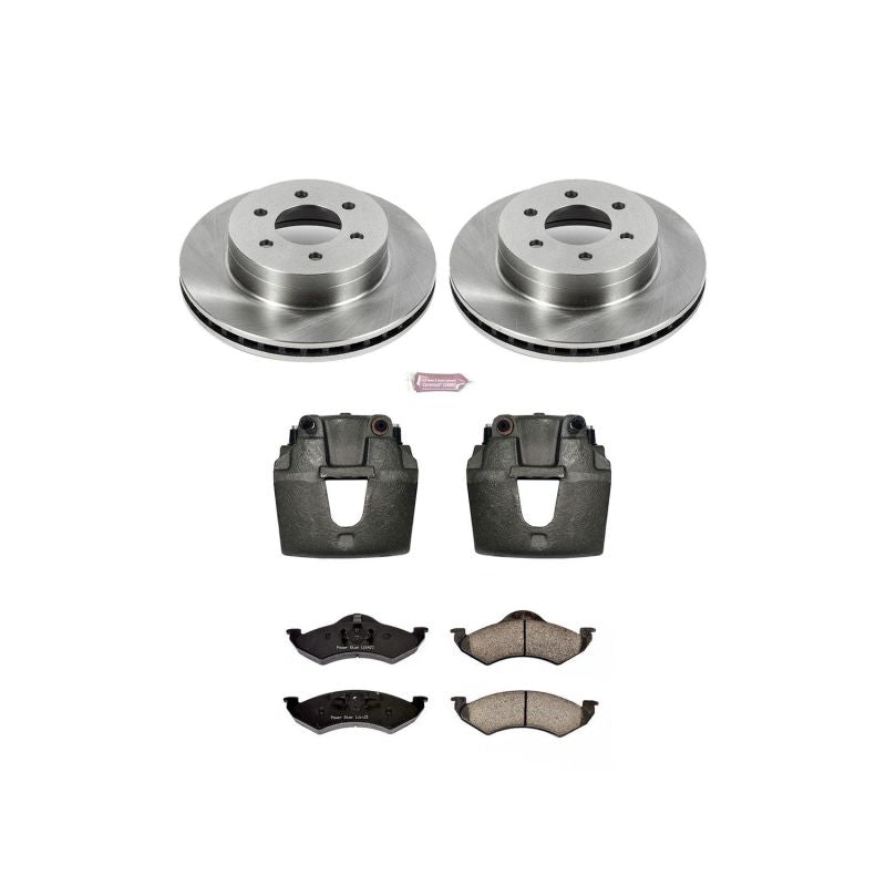 Power Stop 00-02 Dodge Dakota Front Autospecialty Brake Kit w/Calipers