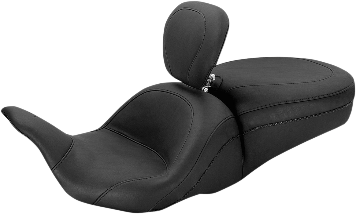 MUSTANG Lowdown Seat with Driver Backrest - Plain 79703