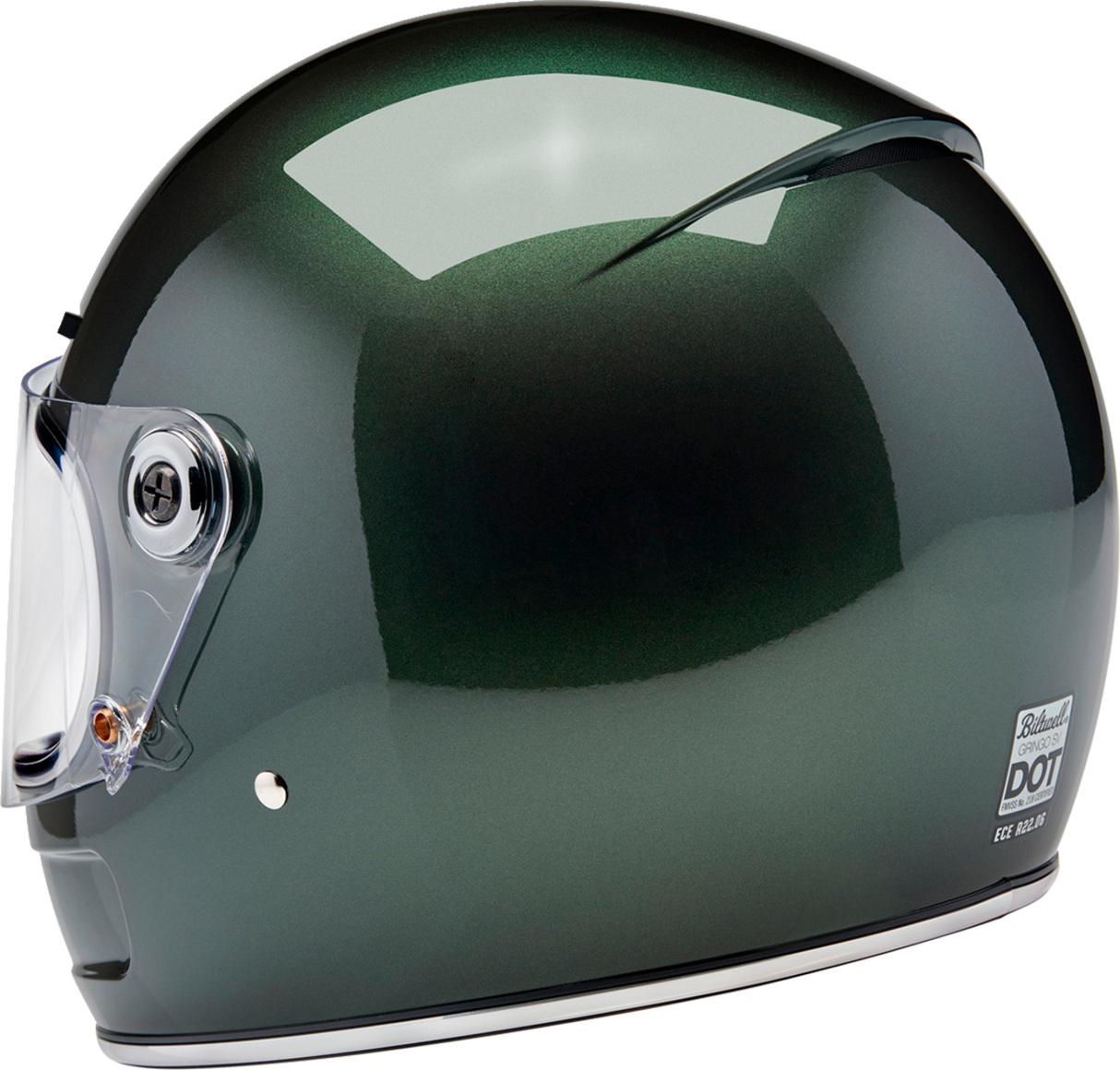 BILTWELL Gringo SV Helmet - Metallic Sierra Green - XL 1006-324-505