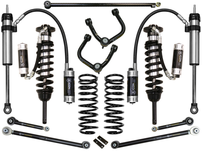 ICON 03-09 Toyota 4Runner/FJ 0-3.5in Stage 7 Suspension System w/Tubular Uca K53057T