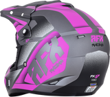 AFX FX-17 Helmet - Force - Frost Gray/Fuchsia - Medium 0110-5210