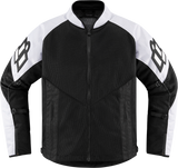 ICON Mesh AF™ Jacket - Black/White - Large 2820-5952