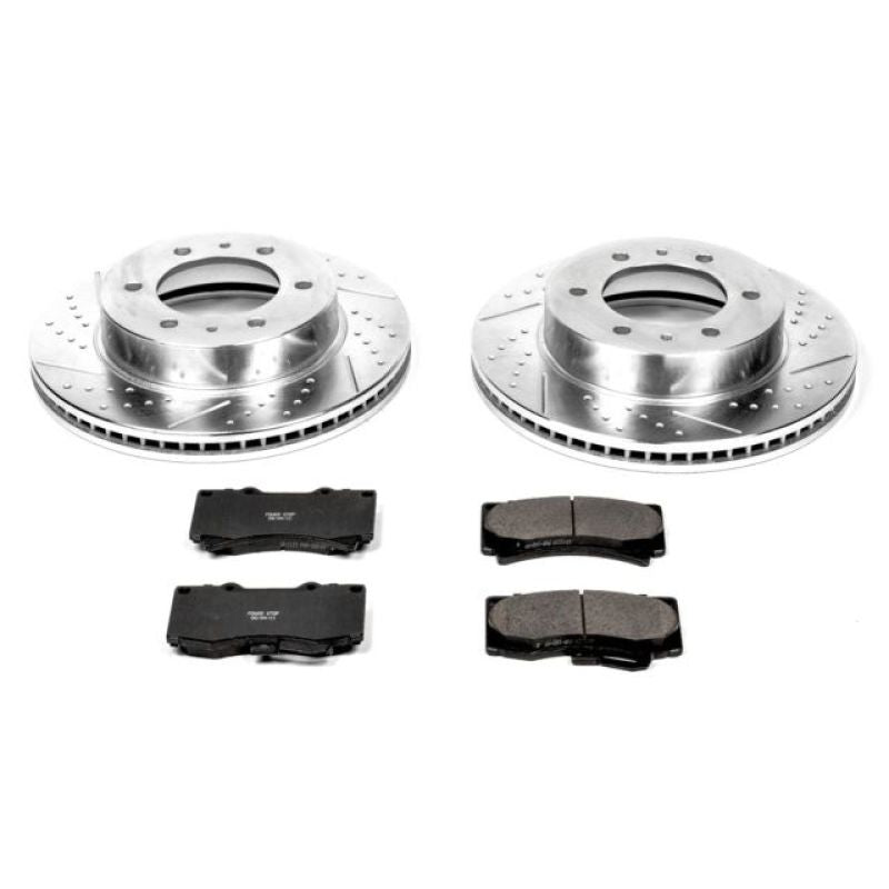 Power Stop 06-10 Hummer H3 Front Z23 Evolution Sport Brake Kit