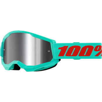 100% Strata 2 Goggle - Maupiti - Silver Mirror 50028-00020