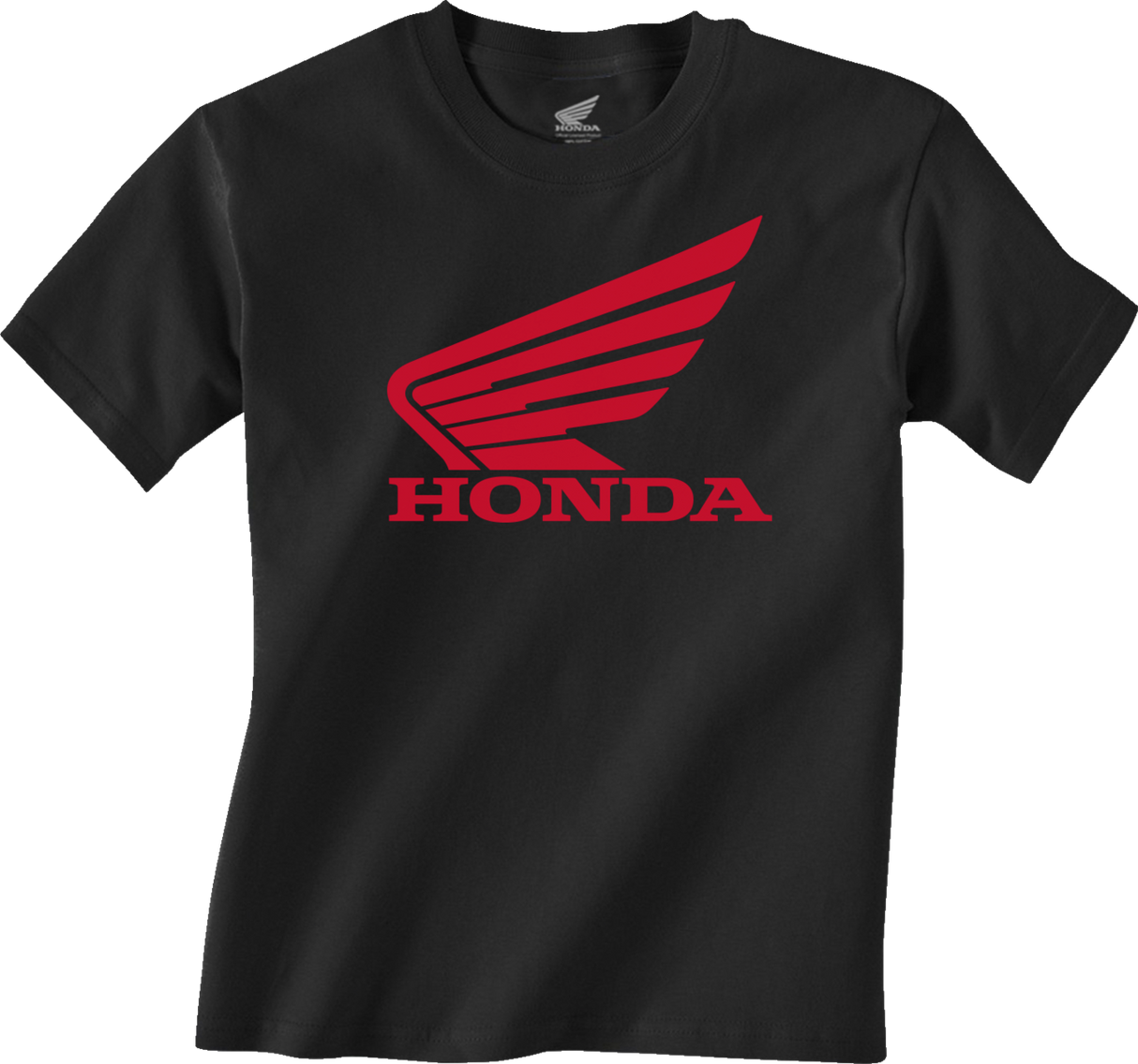 HONDA APPAREL Youth Honda Wing T-Shirt - Black - Small NP21S-Y3033-S