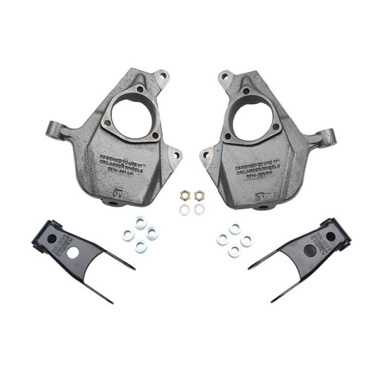 Belltech LOWERING KIT 16-18 Chevy Silverado 1500 2in Front/3in Rear 1010