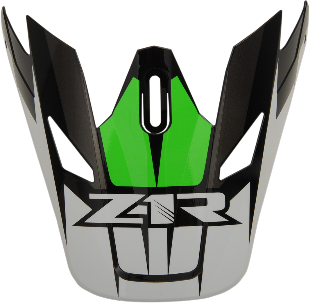 Z1R Rise Visor Kit - Ascend - Green 0132-1248