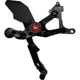 GILLES TOOLING MUE2 Rearset - Black - Ducati Streetfighter V4 2020-2024 MUE2-D02-B