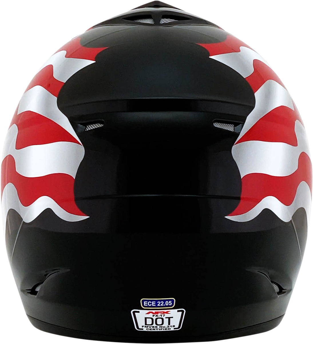 AFX FX-17 Helmet - Flag - Black - 3XL 0110-7631