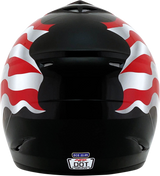 AFX FX-17 Helmet - Flag - Black - XL 0110-2372