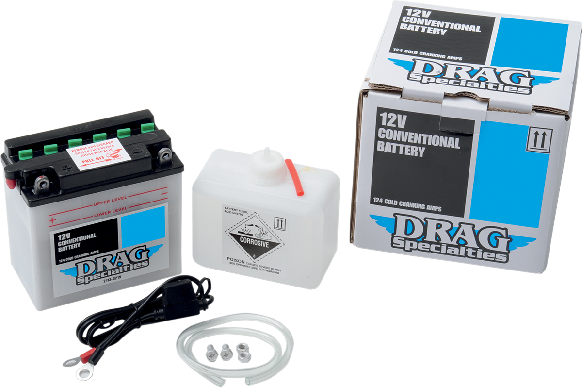 DRAG SPECIALTIES Battery Kit - CB7-A NO BATT TENDER CONNECTORS DB7-AFP