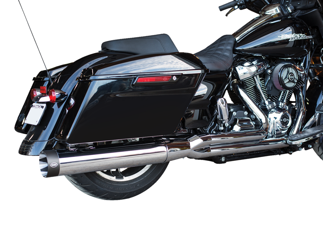 S&S CYCLE 50 State 2:1 SidewinderÂ® Exhaust - Chrome 550-0758D