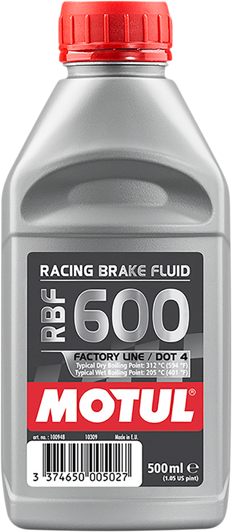 MOTUL RBF 600 Racing Brake Fluid - 16.9 U.S. fl oz. 100949