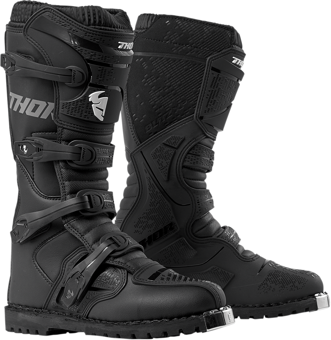 THOR Blitz XP Boots - ATV Sole - Black - Size 9 3410-2220