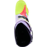 ALPINESTARS Tech 10 Supervented Boots - Purple/Fluorescent Yellow/Diva Pink - US 11 / EU 45.5 2010520-3150-11