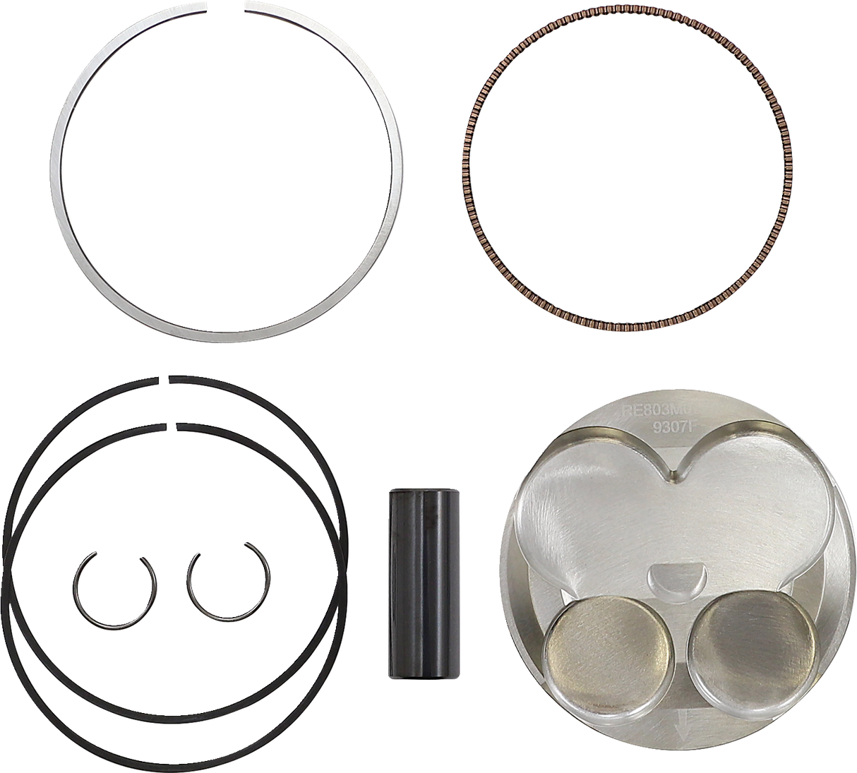 WISECO Piston Kit - Racer Elite - RM-Z 250 4-Stroke Series s RE803M07700