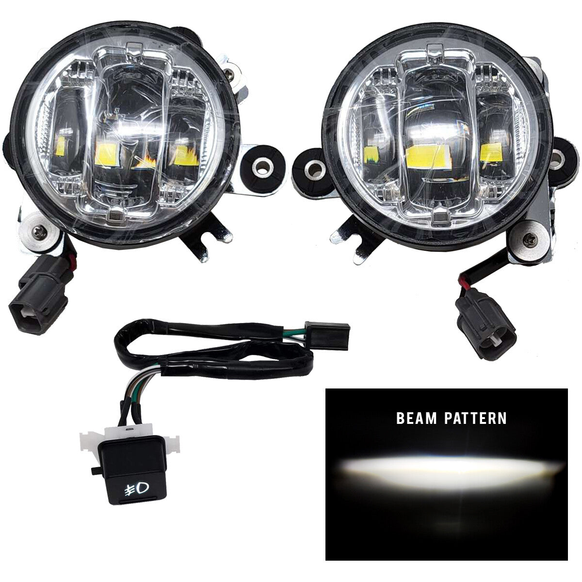 PATHFINDERLed Fog Light Kit Chrome HonFG610CA