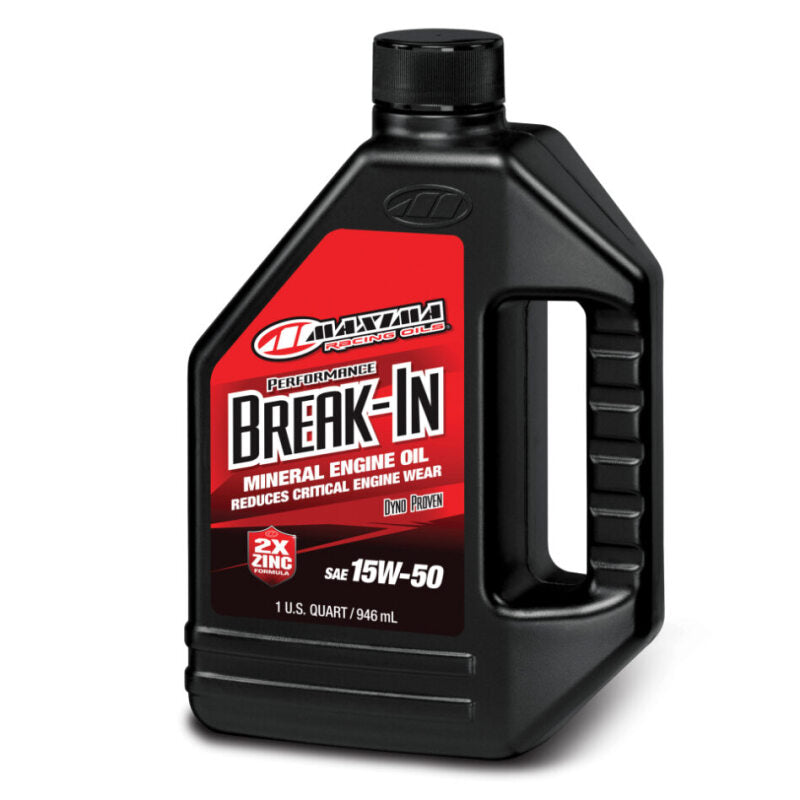 Maxima Performance Auto Performance Break-In 15W-50 Mineral Engine Oil - Quart 39-11901