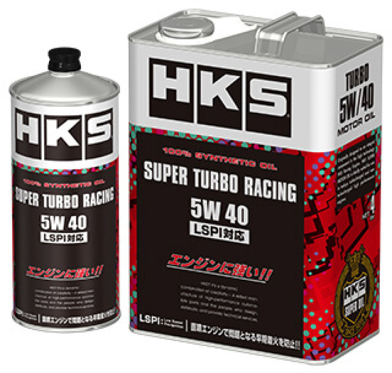 HKS SUPER TURBO RACING OIL 5W40 1L 52001-AK124