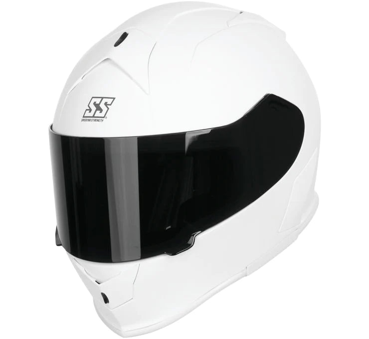 Speed Helmet and Strength SS900 Solid Speed Helmet Matte White - Small 880493