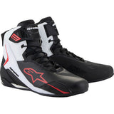 ALPINESTARS Faster-4 Shoes - Black/White/Red - US 13 2510425-123-13