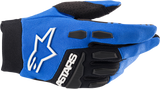 ALPINESTARS Full Bore Gloves - Blue/Black - Large 3563622-713-L