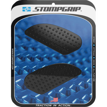 STOMPGRIP Traction Pad Tank Grips - Volcano - Black - Scrambler 50-10-0007B