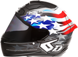 6D ATS-1R Helmet - Patriot - Red/White/Blue - Medium 30-0696