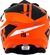 AFX FX-19R Helmet - Racing - Matte Orange - Medium 0110-7084