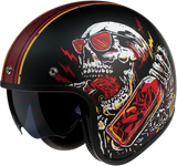 Z1R Saturn Helmet - Devil Made Me - Black/Red - Medium 0104-2818