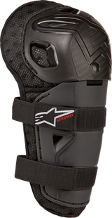 ALPINESTARS Youth Bionic Action Kickstart Guards - Knee - Black/Red 6540724-13-OS