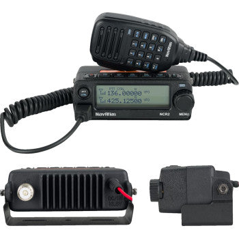 NAVATLAS Intercom/Radio and Headset Kit - 2-Seat - Black NI2ROHBK2