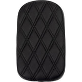DRAG SPECIALTIES Rear Solo Seat - Wide - Double Diamond - Black Stitch - FLH/FLT '97-'23 0801-1957