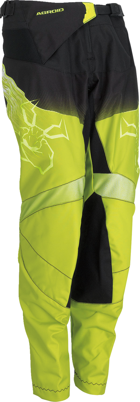 MOOSE RACING Youth Agroid Pants - Hi-Vis/Black - 26 2903-2283