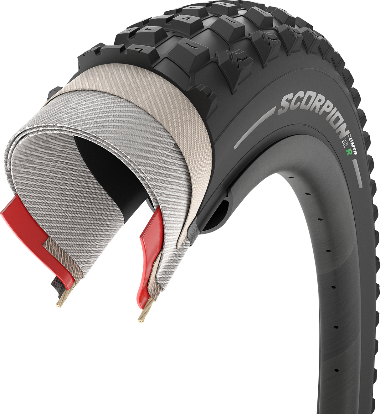 PIRELLI Scorpion E-MTB R Tire - 27.5 x 2.8 (70-584) - 35 C 4130600