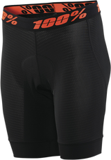 100% Women's Crux Liner Shorts - Black - Small 40050-00000