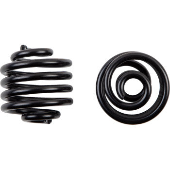 DRAG SPECIALTIES Seat Springs - Black - 2" 0820-0242