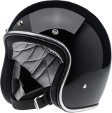 BILTWELL Bonanza Helmet - Gloss Black - Large 1001-101-204