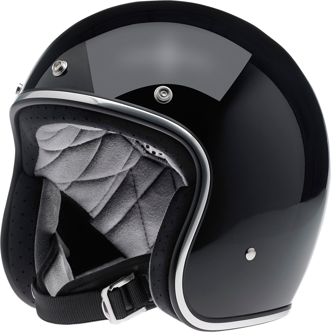 BILTWELL Bonanza Helmet - Gloss Black - XL 1001-101-205