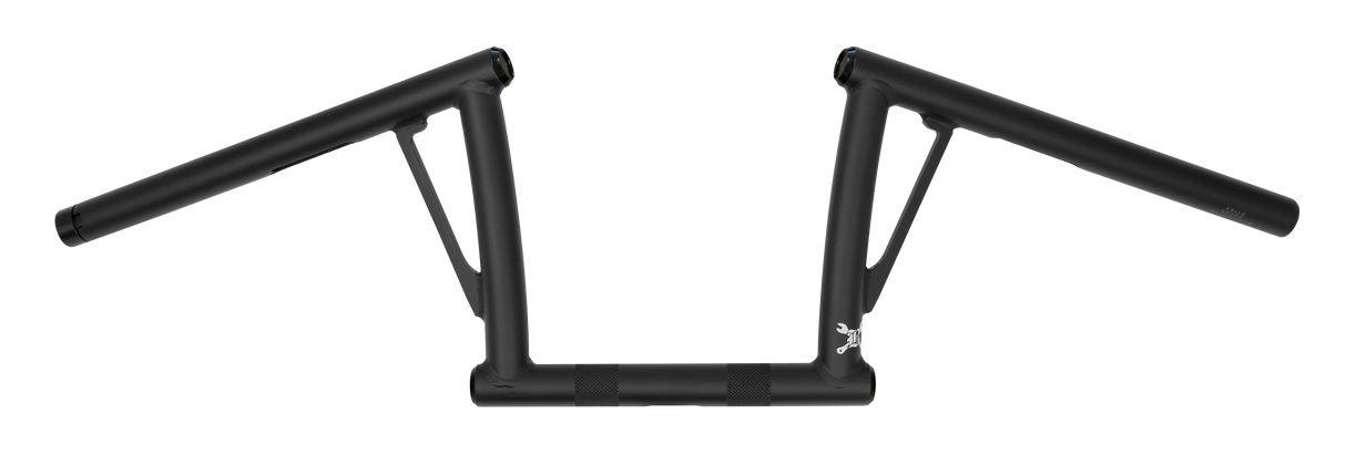 BURLY BRAND Viejo Cito 8" Bar 1" Matte Black B12-7010TB