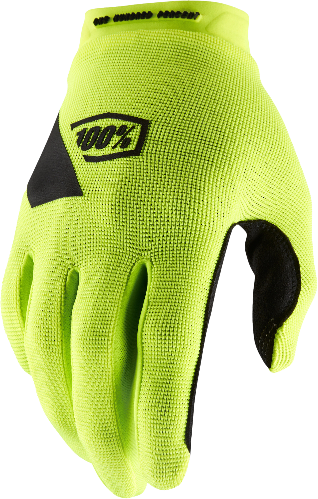 100% Ridecamp Gloves Fluo Yellow 2x 10011-00014