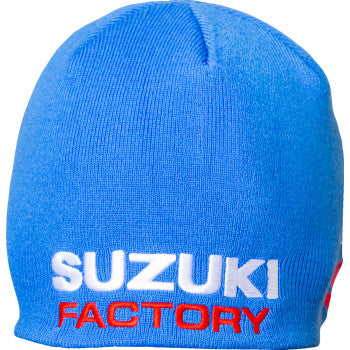 D'COR VISUALS Suzuki Factory Beanie - Blue  70-151-1