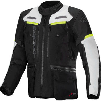 ALPINESTARS Bogota Pro Drystar® Jacket - Dark Black/Ice Gray/Yellow Fluo - 3XL 3207023-1381-3XL