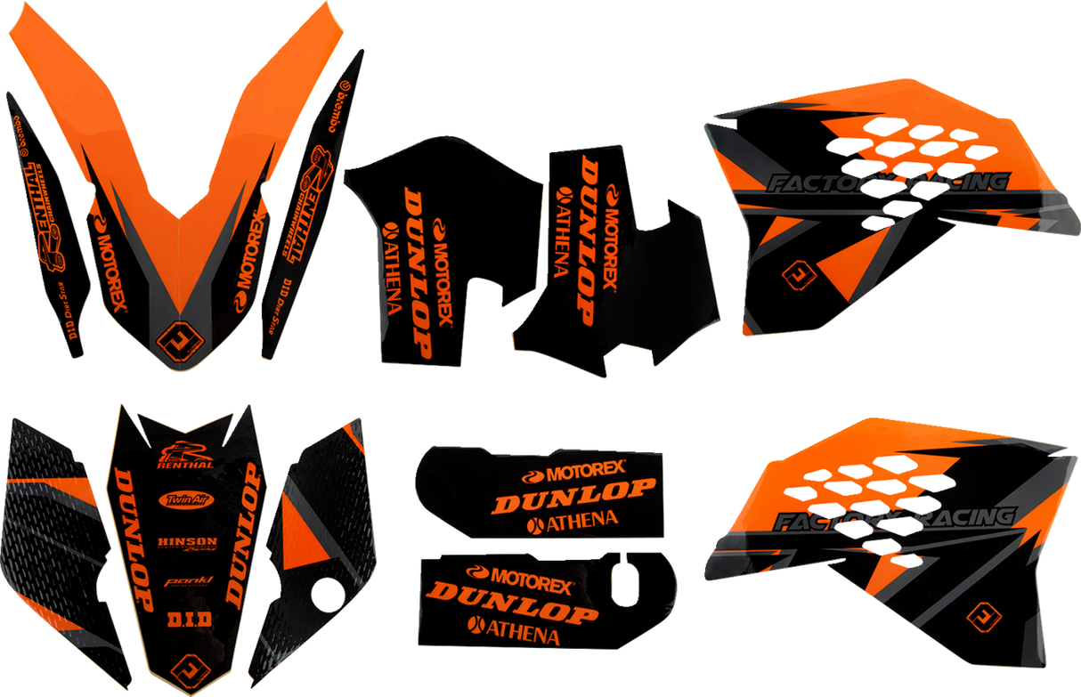 FLU DESIGNS INC. PTS 6 Graphic Kit - KTM 51090